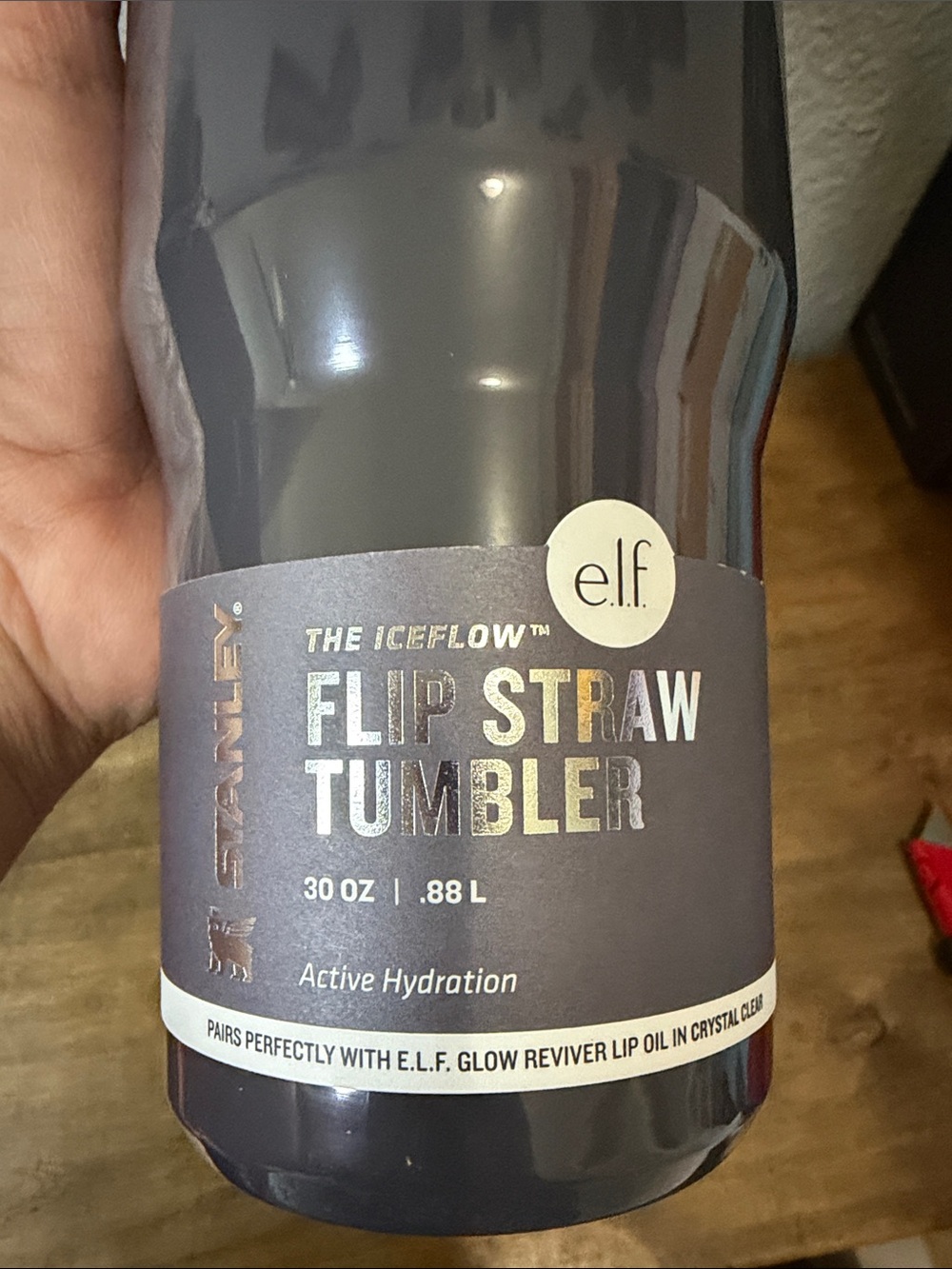 Stanley Flip Straw Tumbler 30oz Elf Collaboration Charcoal Grey - Picture 2 of 6